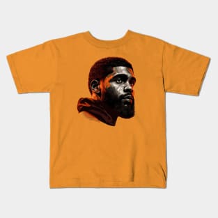 Geometric  weavy Kyrie Basketball Kids T-Shirt